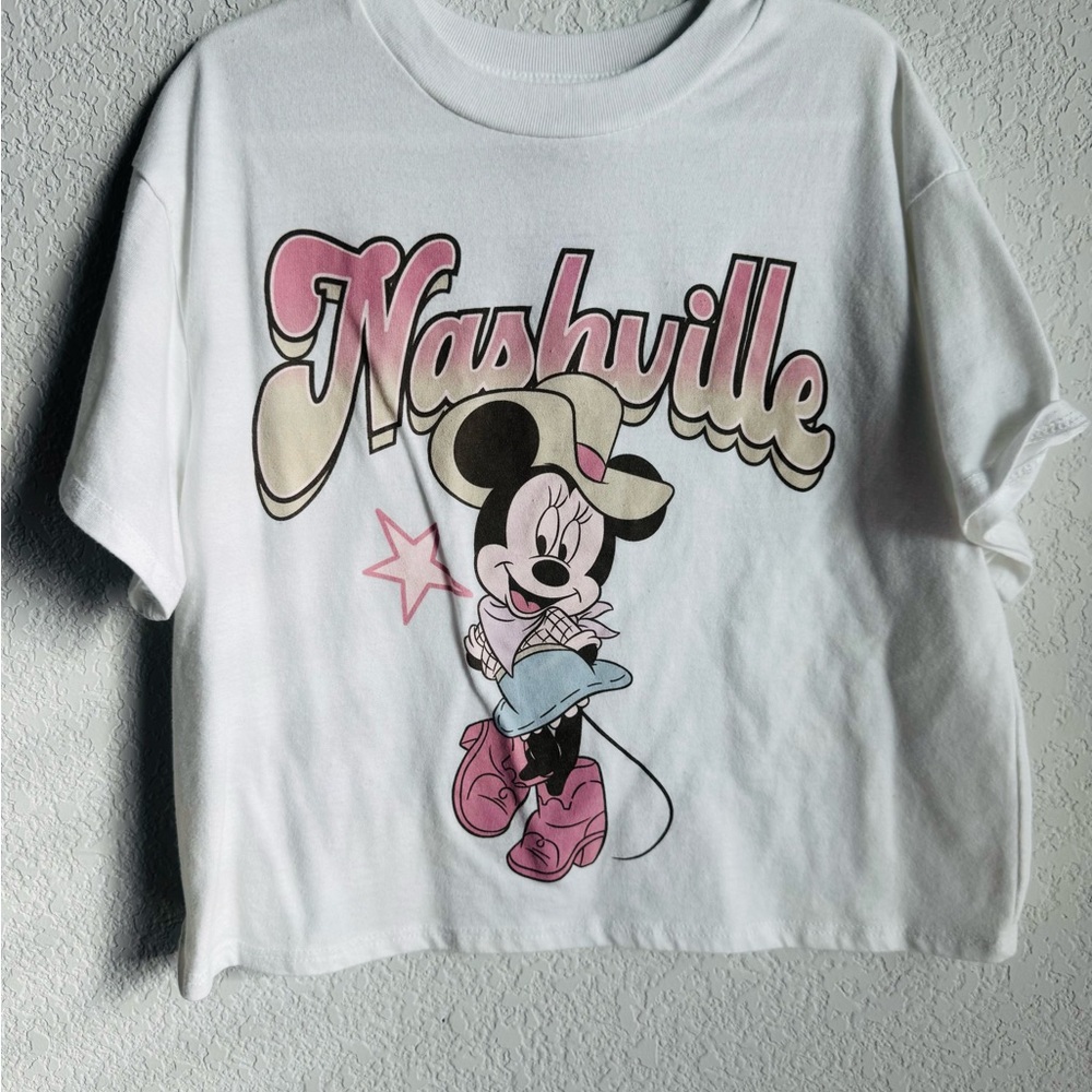 Kids White Graphic T-Shirt